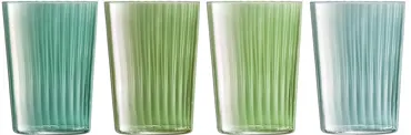 4er Set Gems Longdrinkglas 560ml jadegrün assort.
