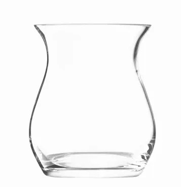 Flower Flared Vase für Bouquet H23cm transparent