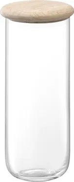 Dine Dose Deckel Eiche D12.5cm H28cm