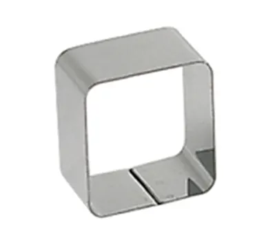 Tortenring quadratisch 6x6cm H:4cm