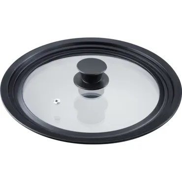 Universal Deckel mit Silikonrand, gross, f.ø 24,26,28cm