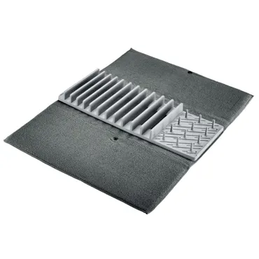 Abtropfmatte mit Geschirrhalter, 60 x 46 cm